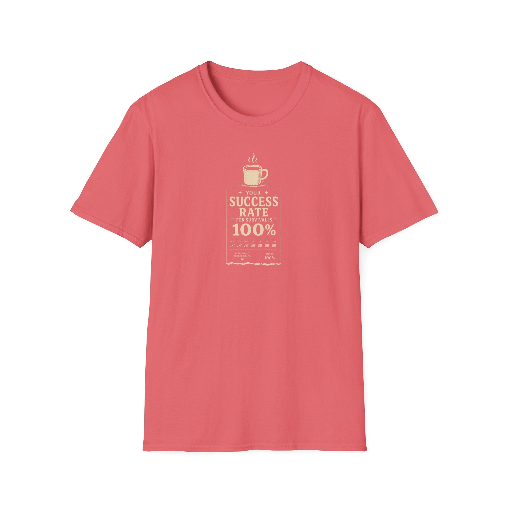 Your success rate is 100% retro coffee T-Shirt