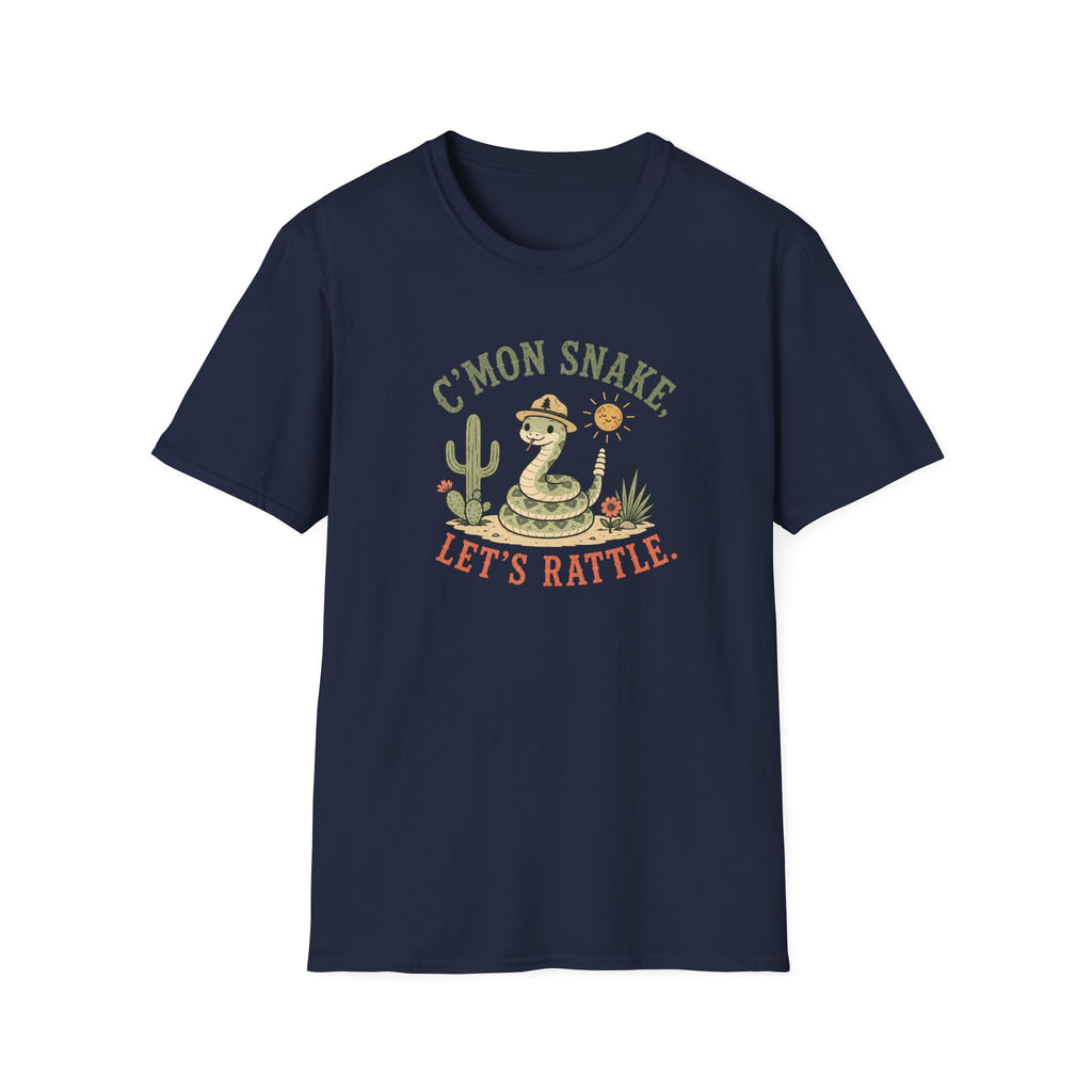 C'mon Snake Let's Rattle Desert T-Shirt