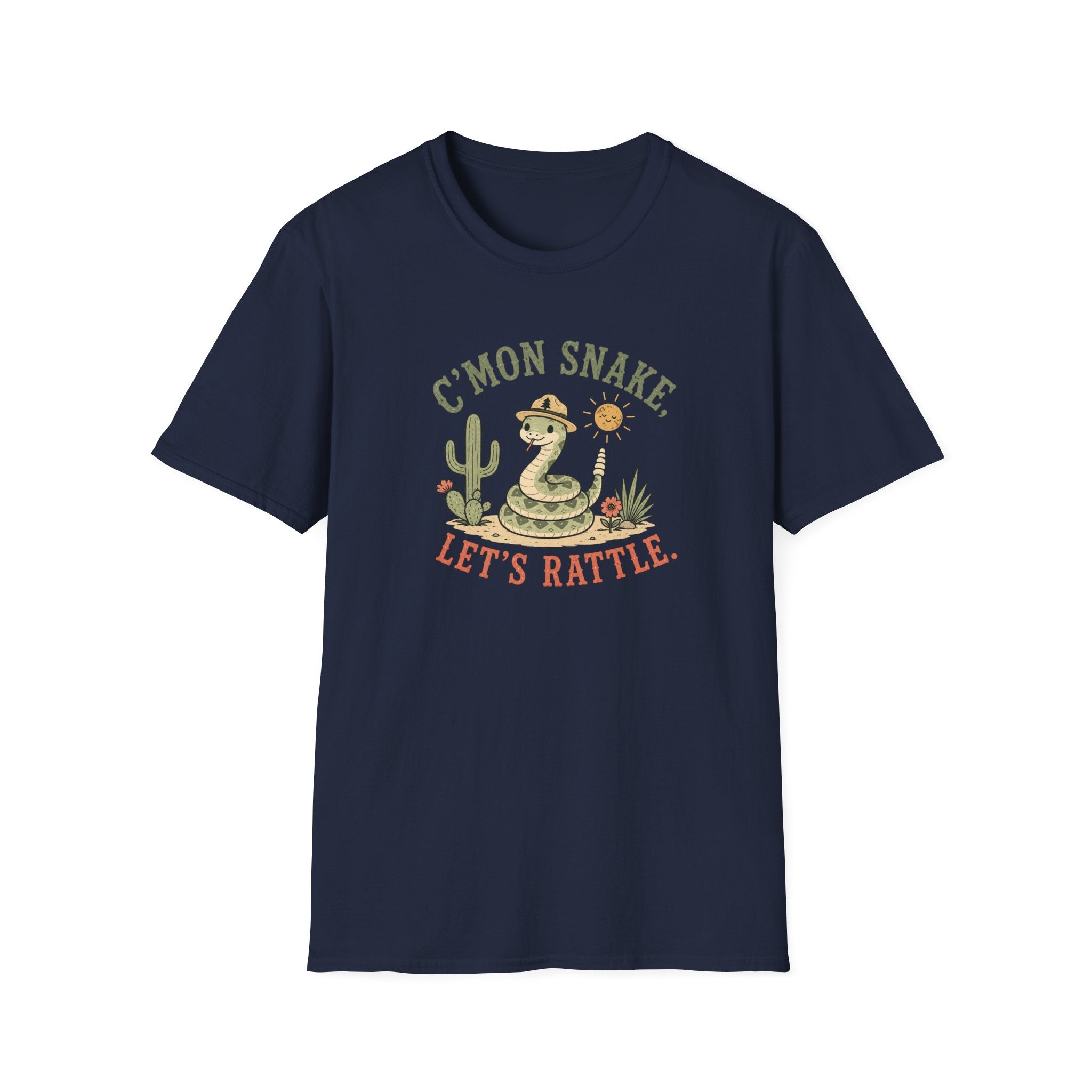 C'mon Snake Let's Rattle Desert T-Shirt