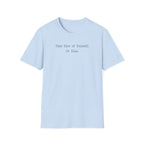 Take Care of Yourself or Else Typewriter T-Shirt