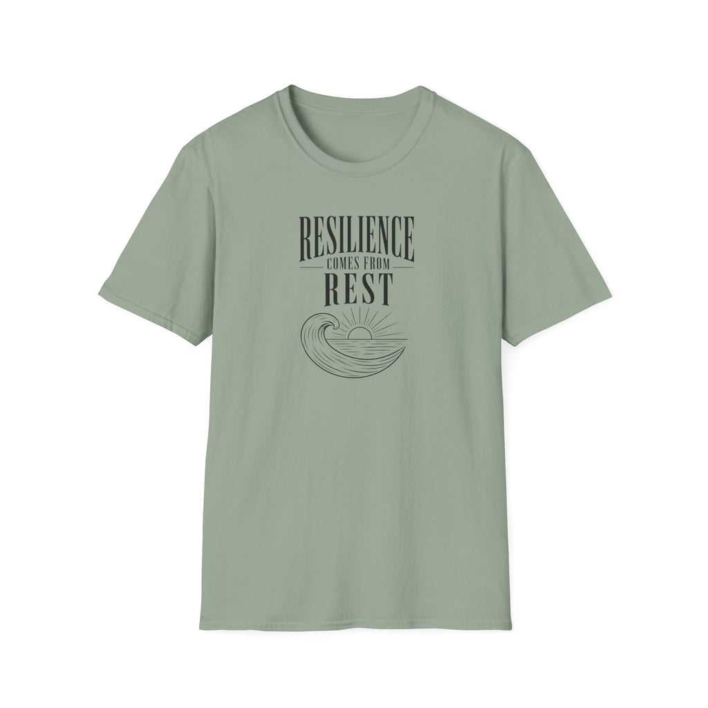 Resilience comes from rest ocean T-Shirt