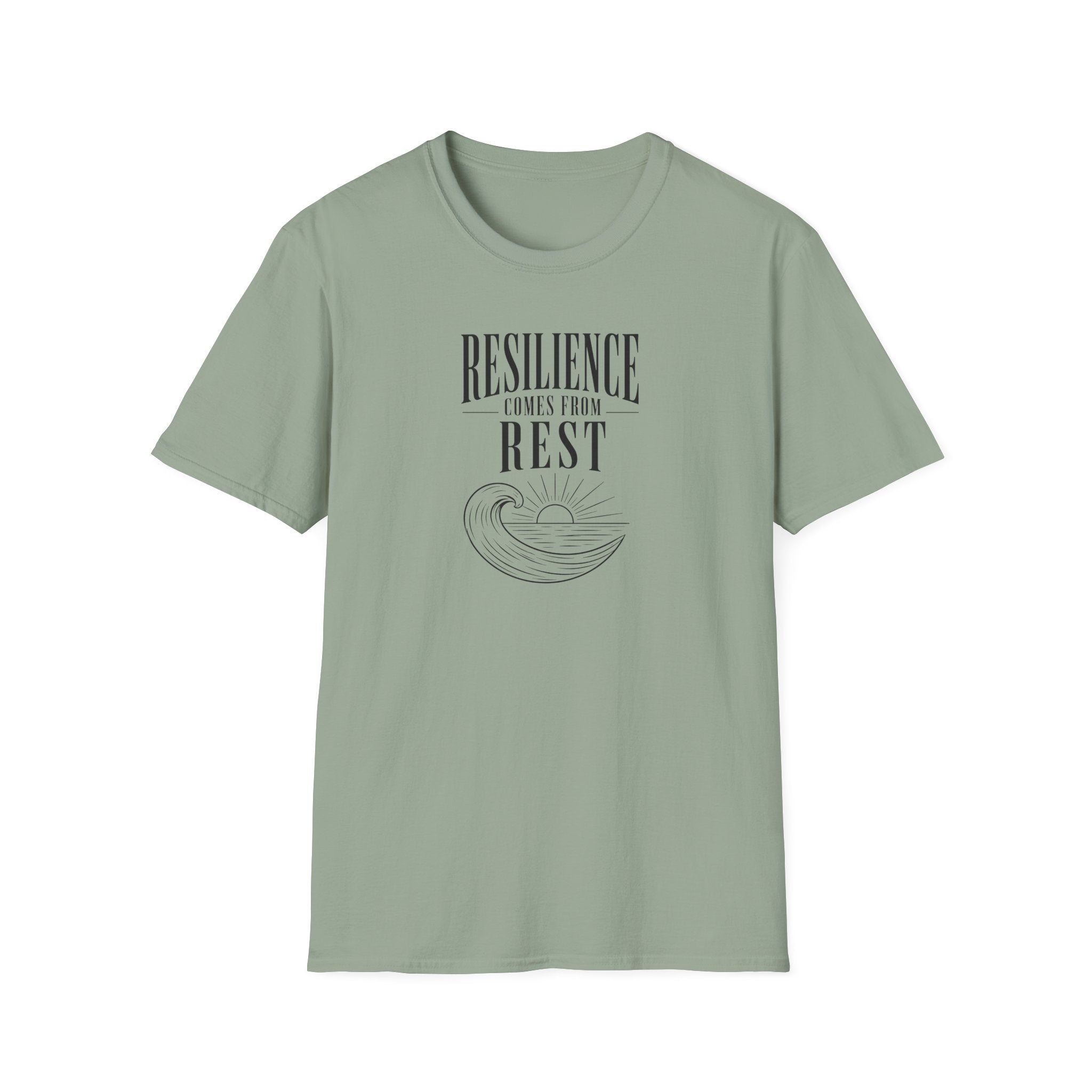 Resilience comes from rest ocean T-Shirt