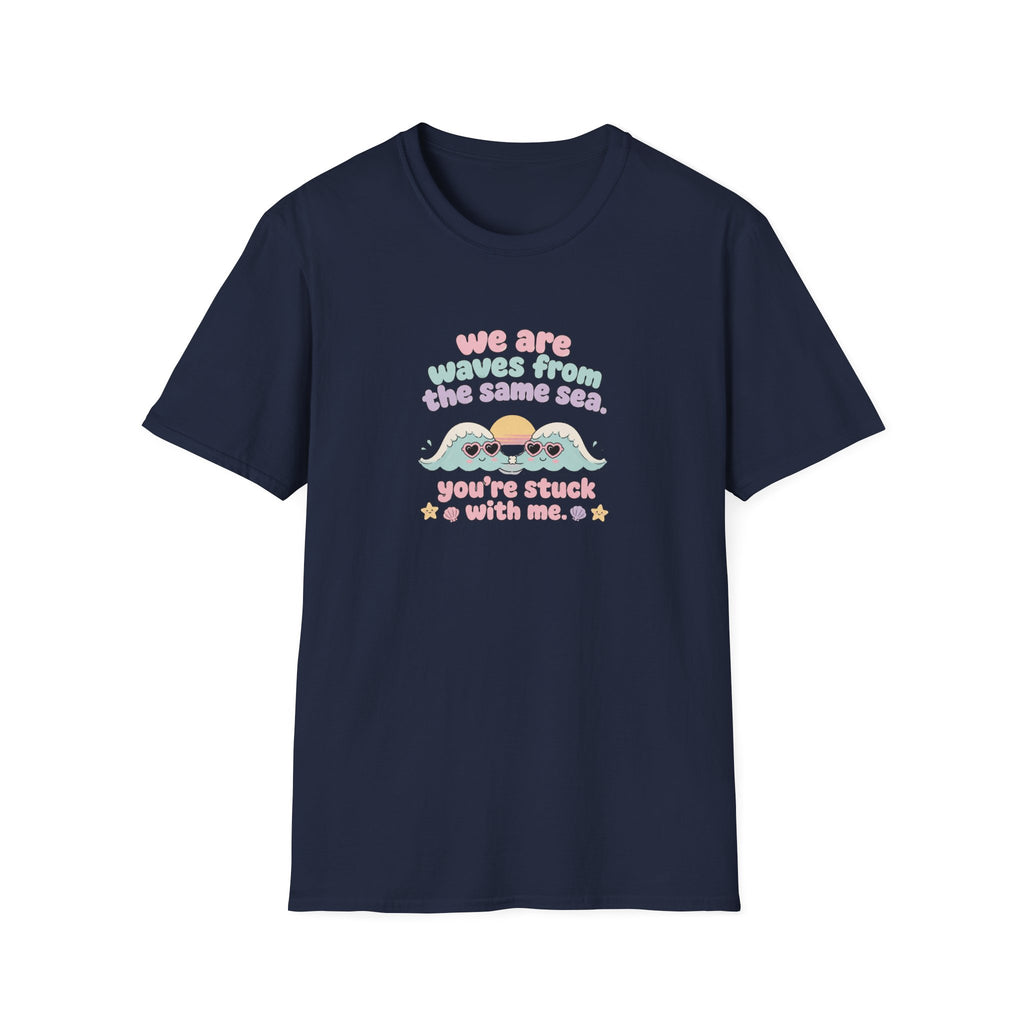 We are waves from the same sea 90s inspired T-Shirt