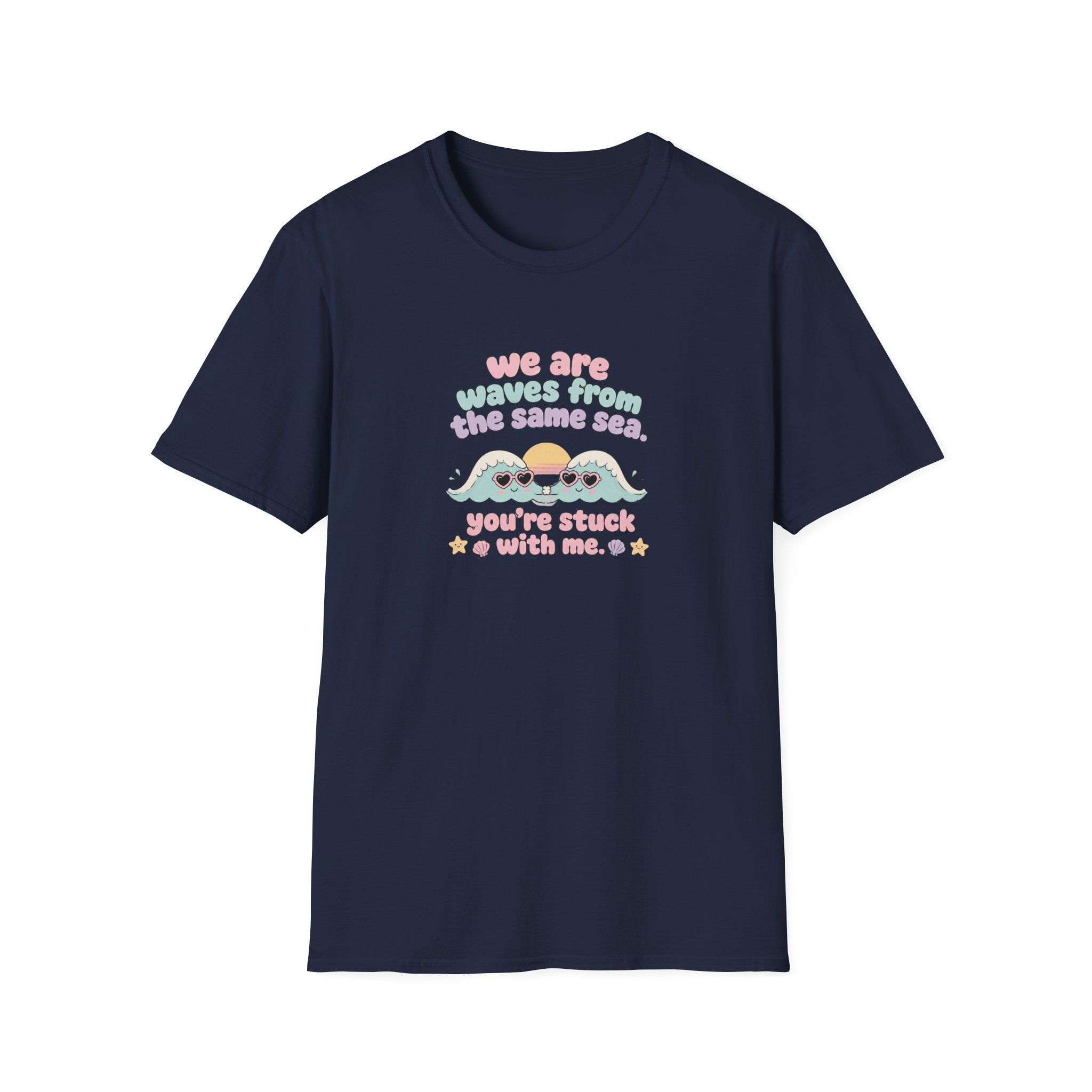 We are waves from the same sea 90s inspired T-Shirt