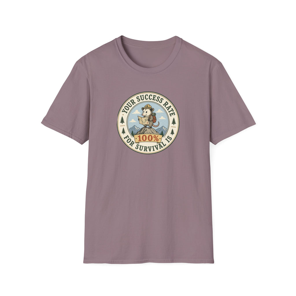Your survival rate is 100% hiking T-Shirt