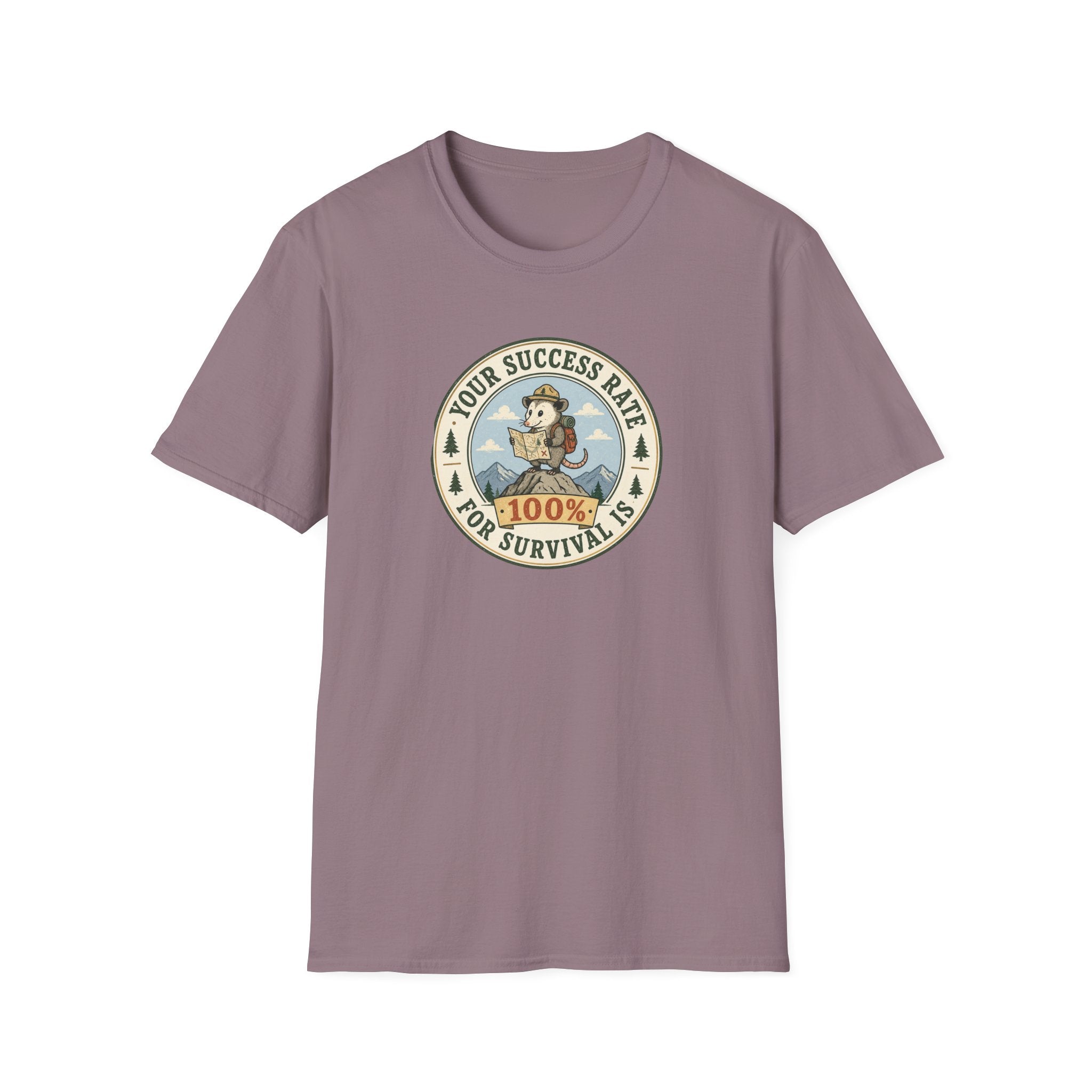Your survival rate is 100% hiking T-Shirt
