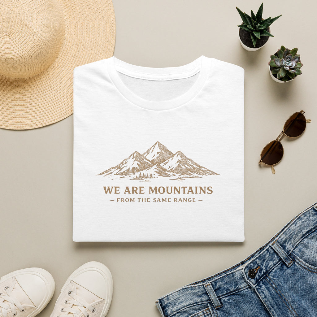 We are mountains from the same range retro outdoors T-Shirt