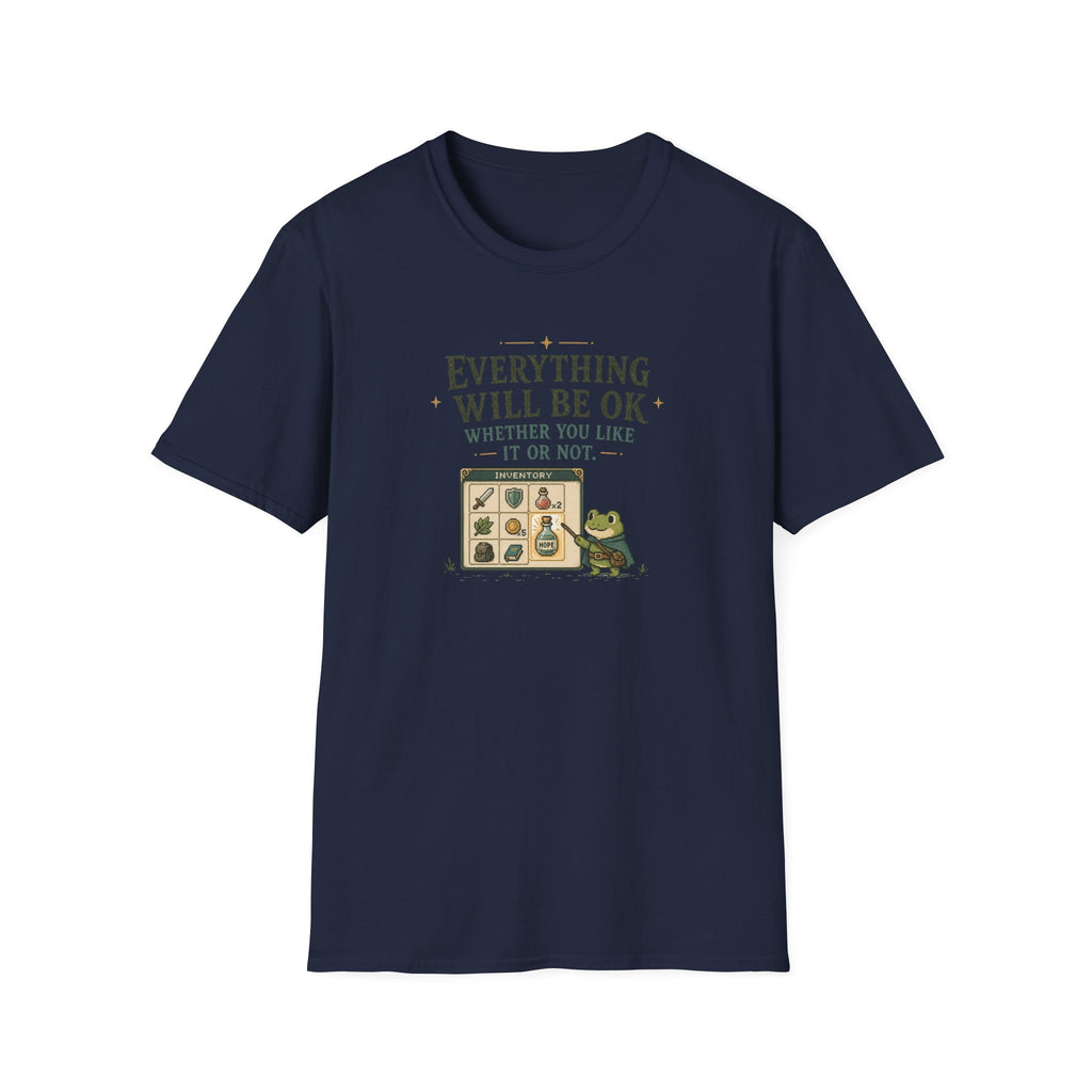 Everything Will be Ok Inventory Screen T-Shirt