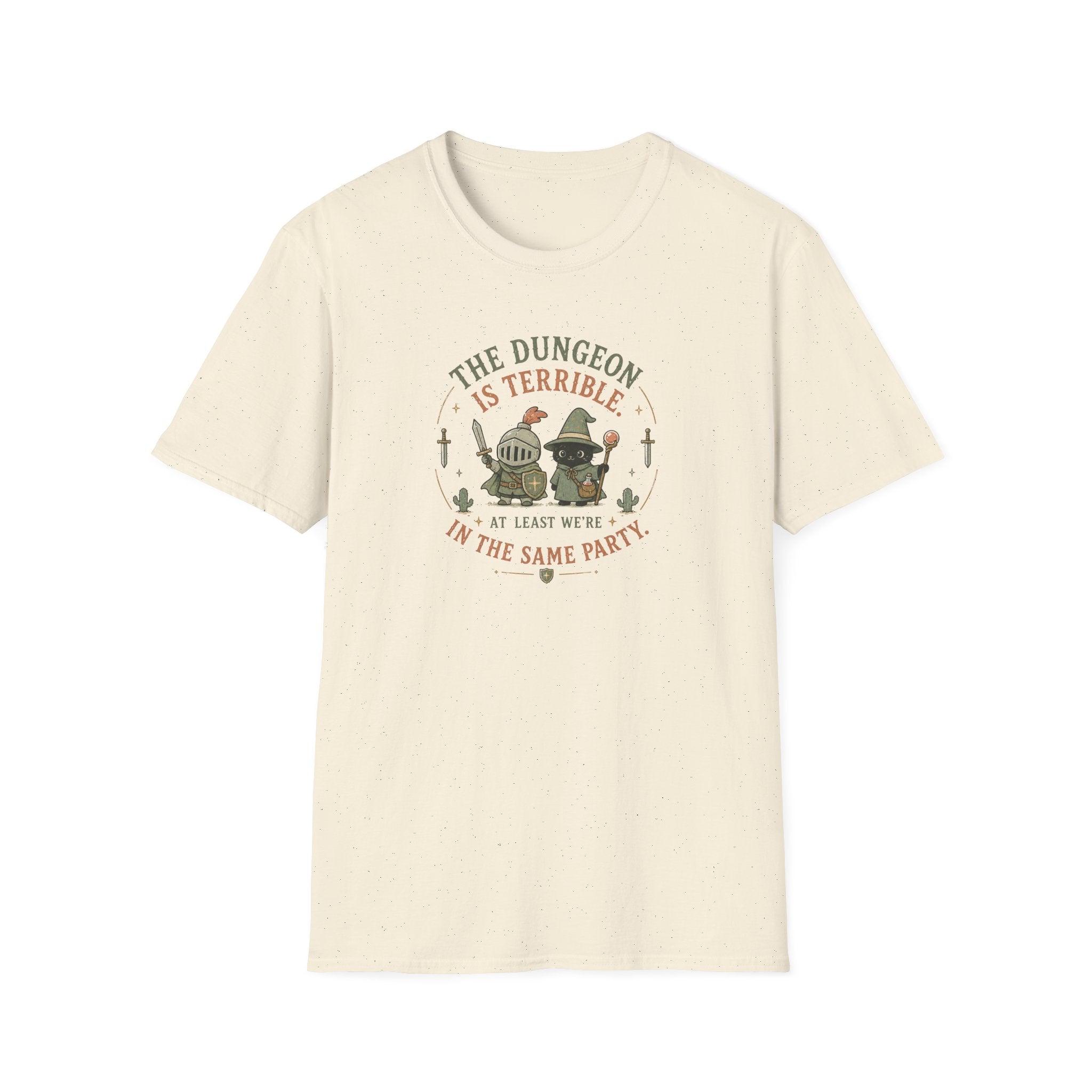 At Least We're in the Same Party RPG T-Shirt