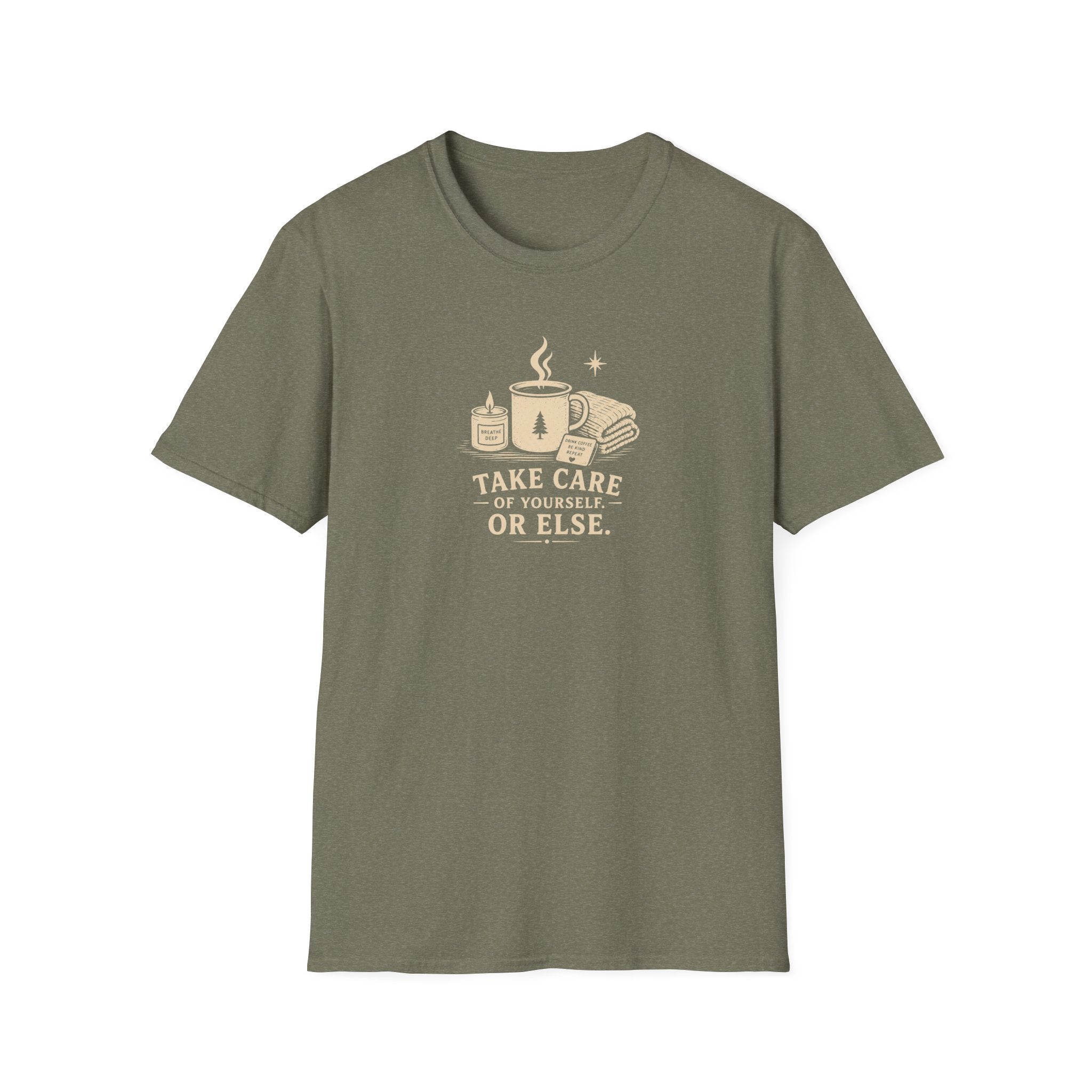 Take care of yourself or else retro coffee T-Shirt