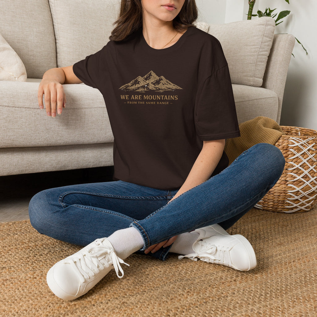 We are mountains from the same range retro outdoors T-Shirt
