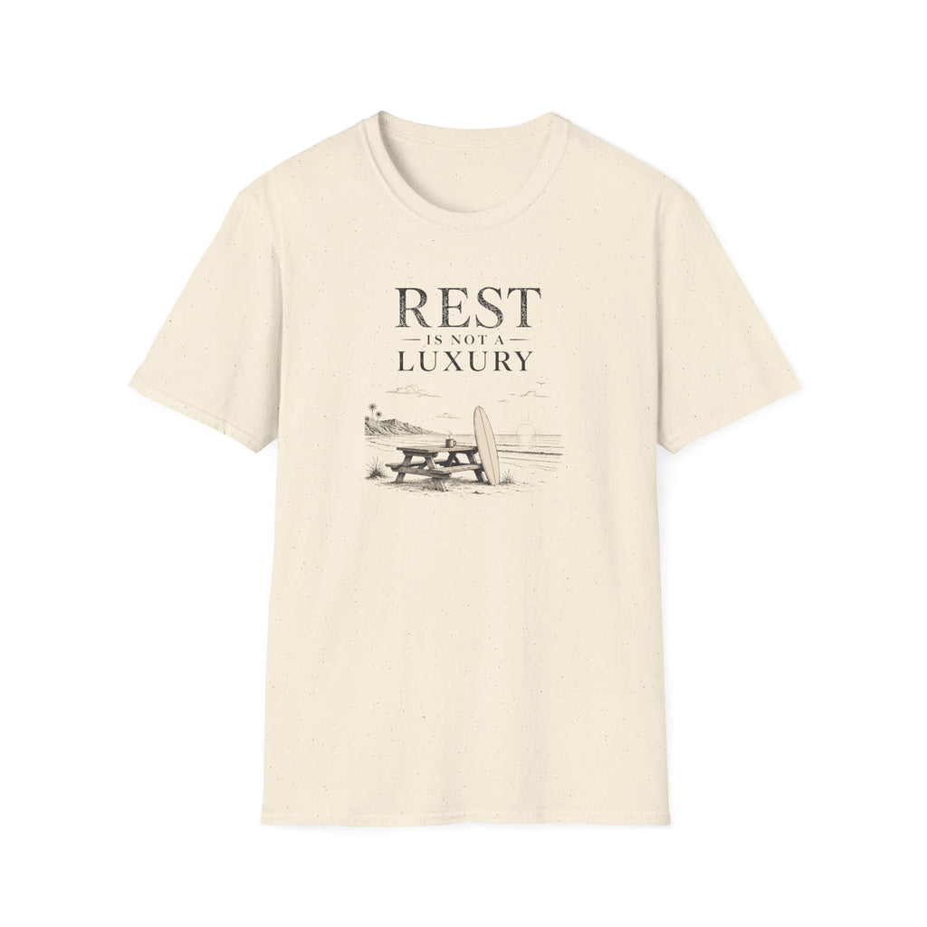 Rest is not a luxury retro surf T-Shirt