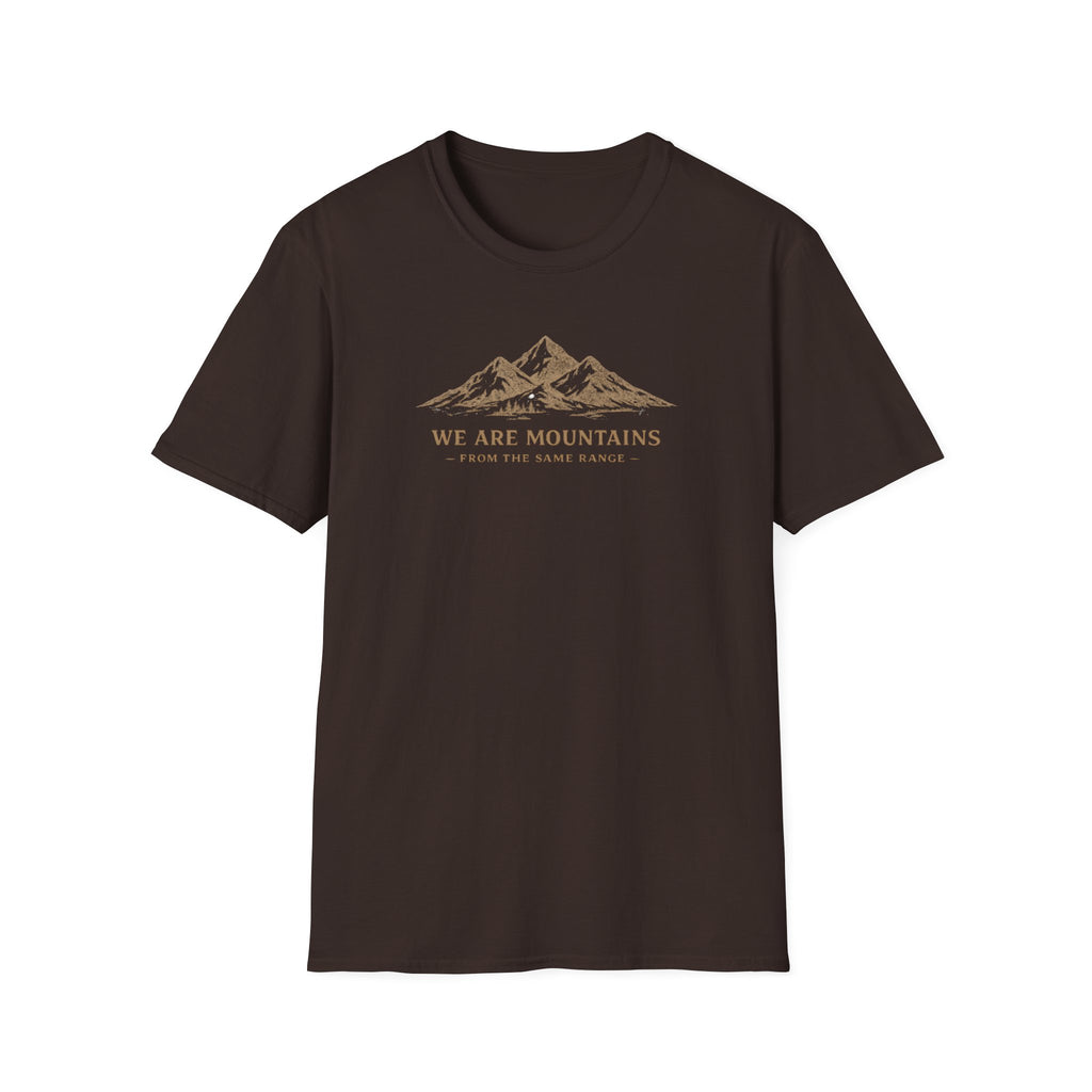 We are mountains from the same range retro outdoors T-Shirt