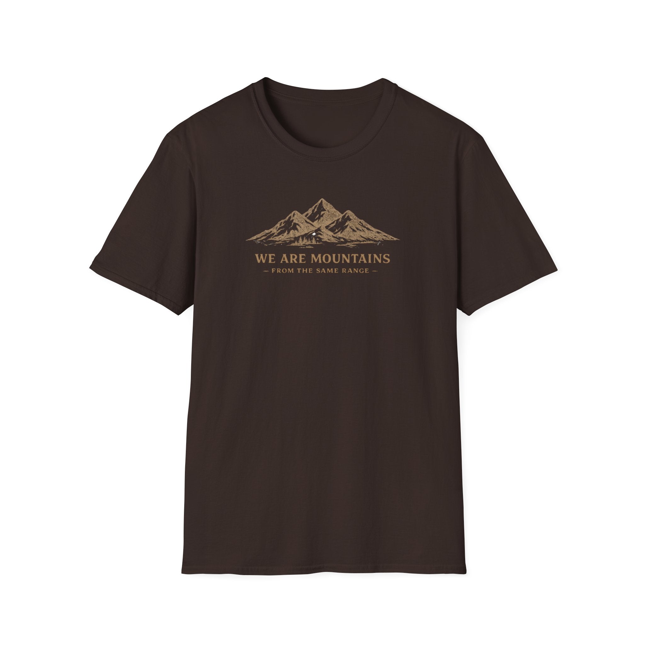 We are mountains from the same range retro outdoors T-Shirt