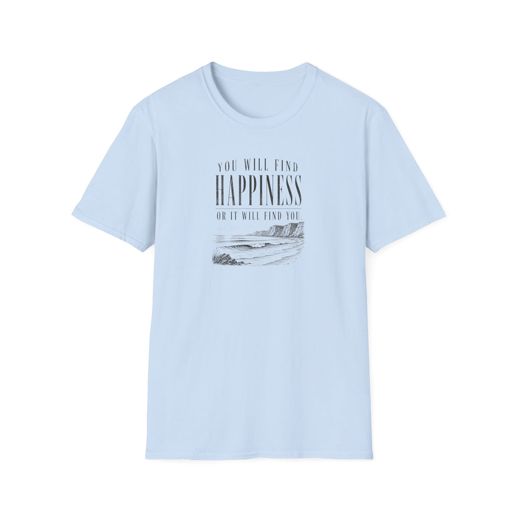 You will find happiness retro surf T-Shirt