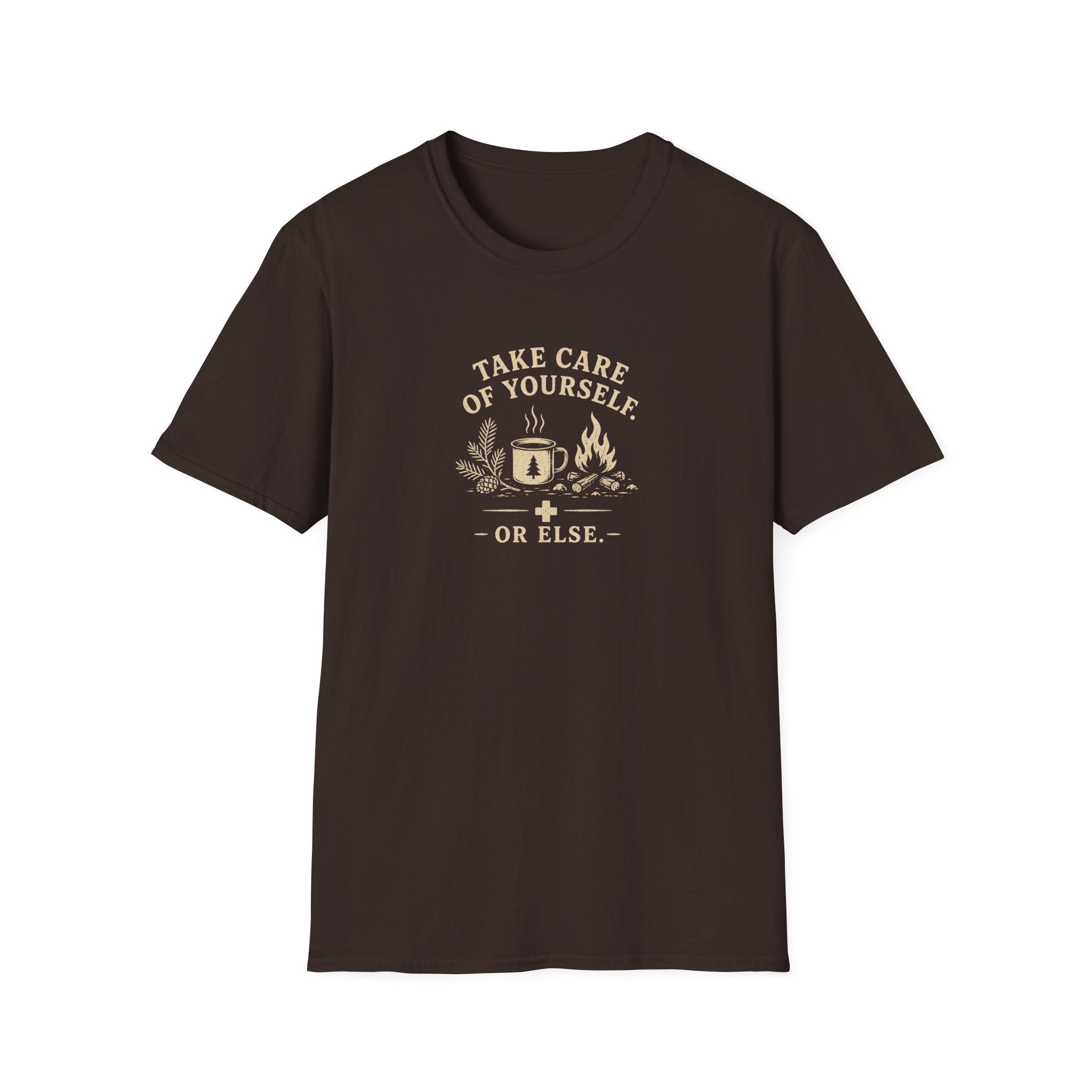 take care of yourself or else retro outdoors T-Shirt