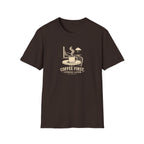 Coffee First, Stress Later Retro Coffee T-Shirt