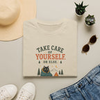 Take care of yourself camping cat T-Shirt