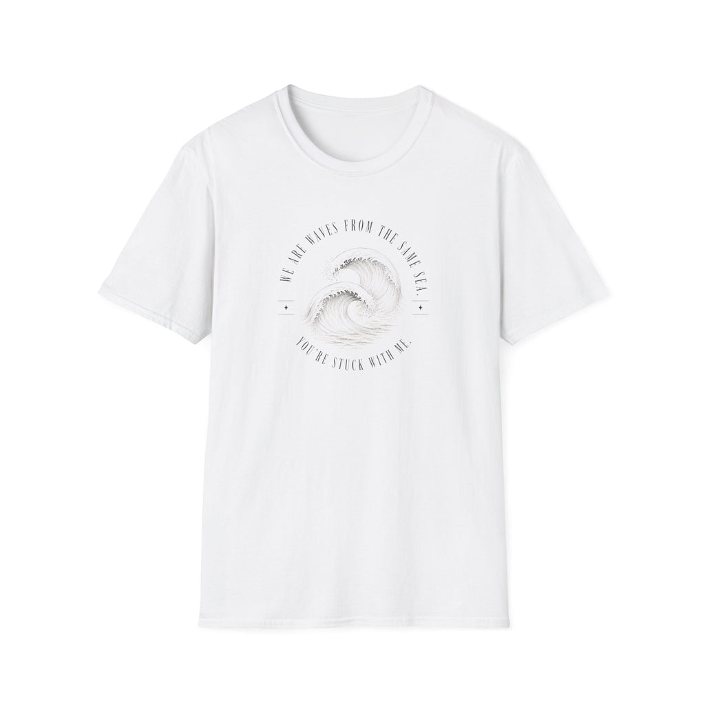 We are waves from the same sea retro surf T-Shirt