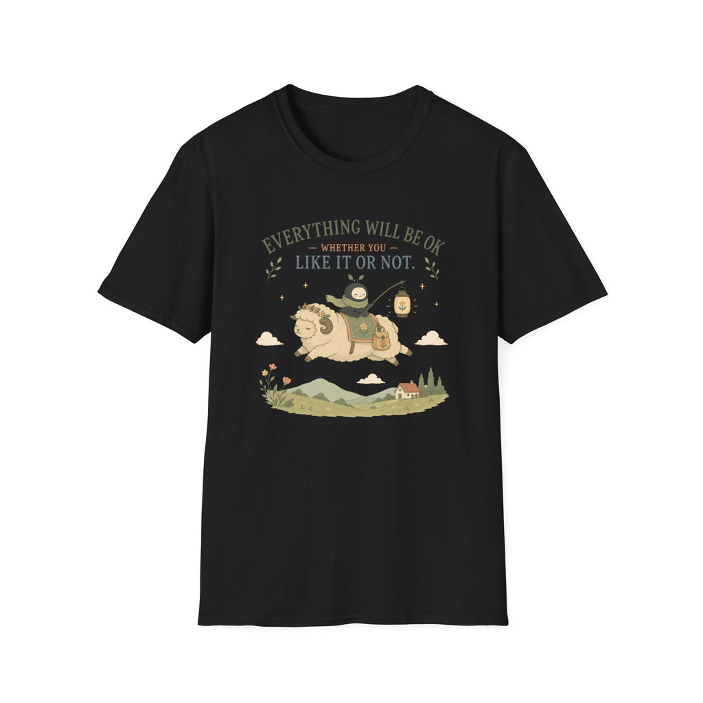 Everything Will Be Ok, Anime Inspired T-Shirt