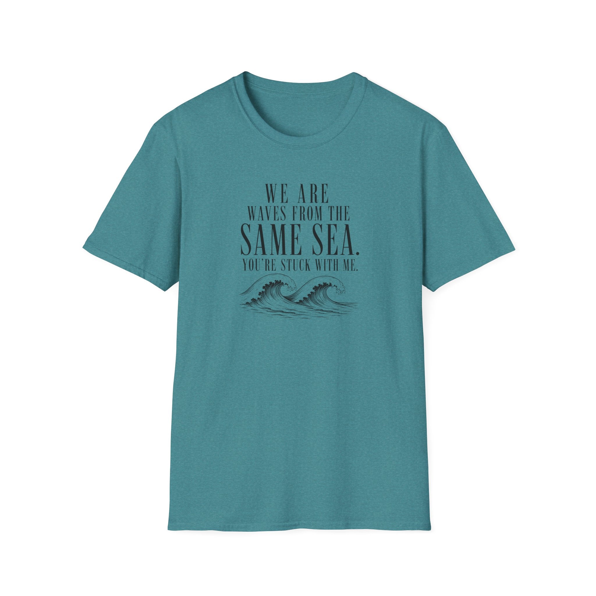 We are waves from the same sea minimalist ocean T-Shirt