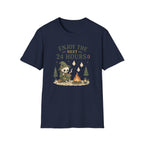 Enjoy the Next 24 Hours:) Skeleton Camping T-Shirt