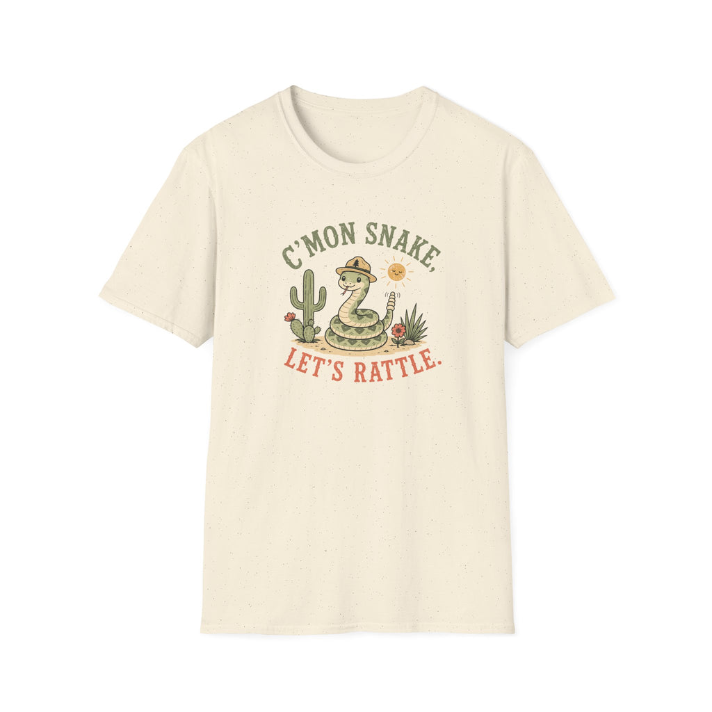 C'mon Snake Let's Rattle Desert T-Shirt