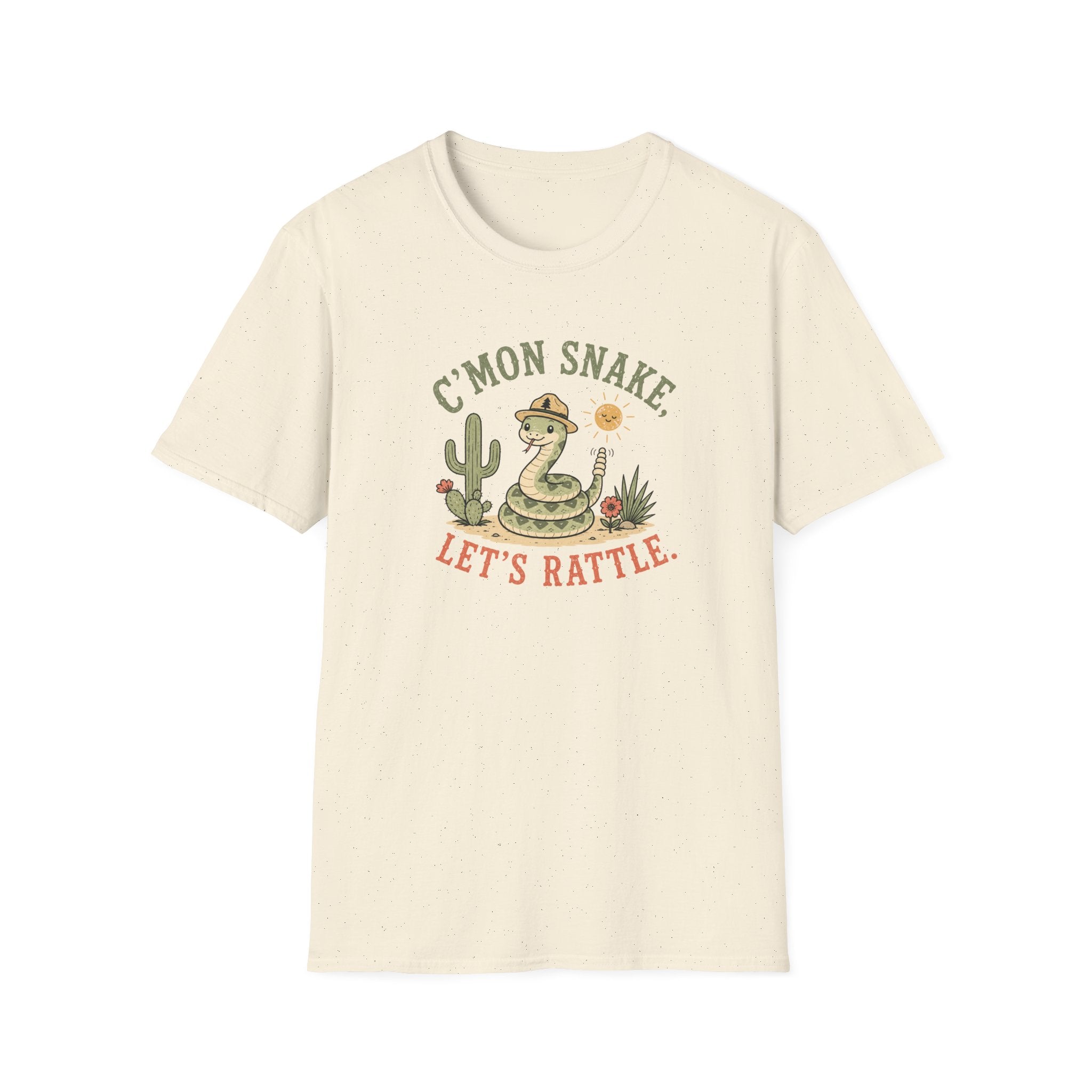 C'mon Snake Let's Rattle Desert T-Shirt