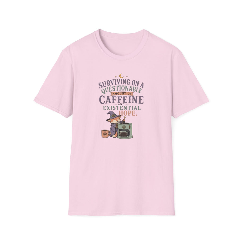 Surviving on Caffeine and Hope Coffee T-Shirt
