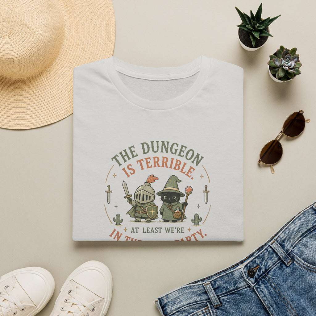At Least We're in the Same Party RPG T-Shirt