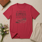 You will find happiness retro surf T-Shirt