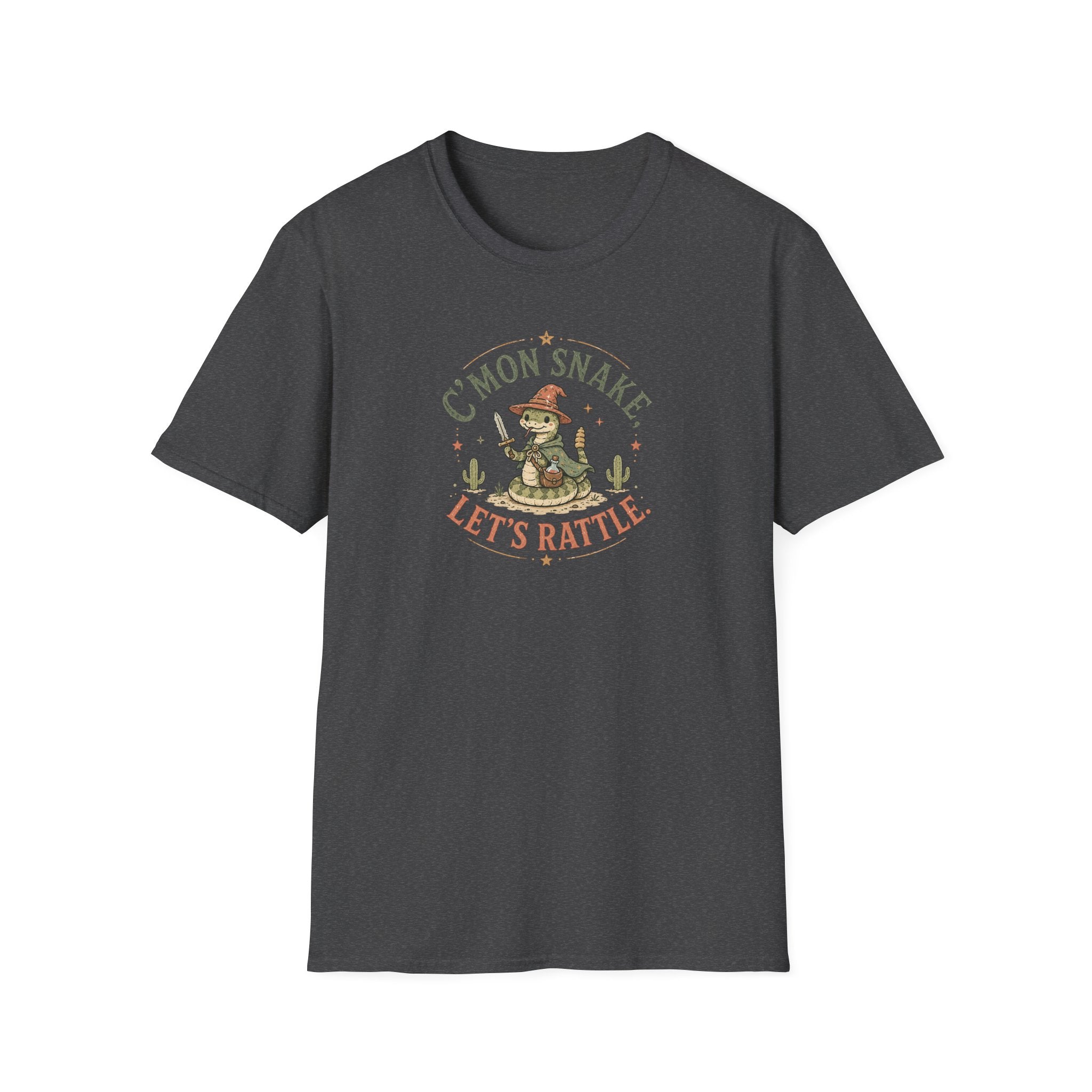 C'mon Snake Let's Rattle Gamer Snake T-Shirt