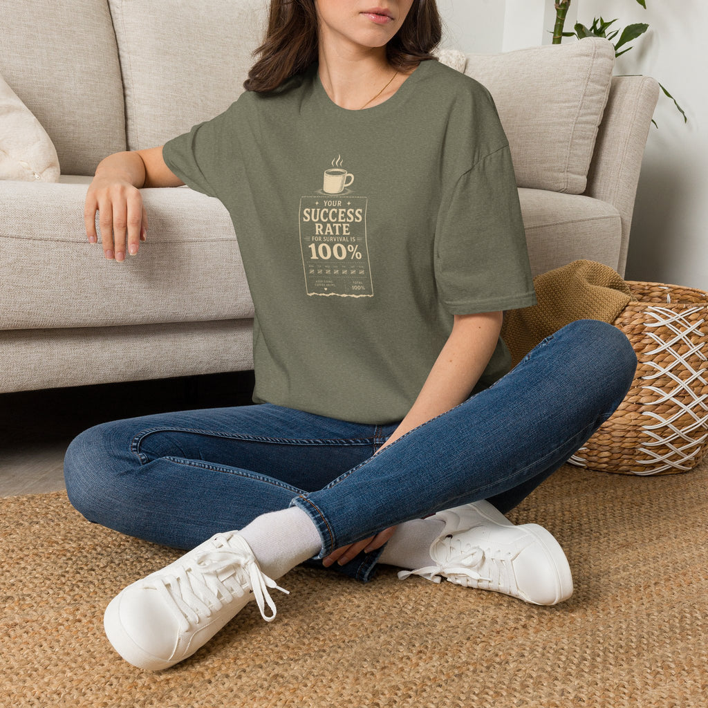 Your success rate is 100% retro coffee T-Shirt