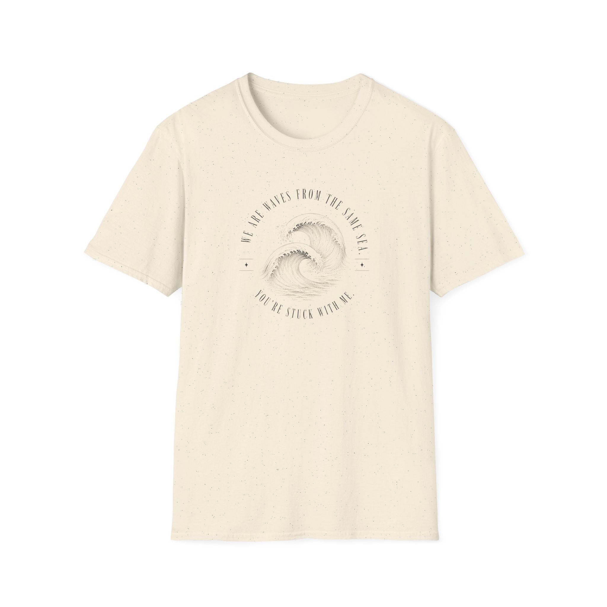 We are waves from the same sea retro surf T-Shirt