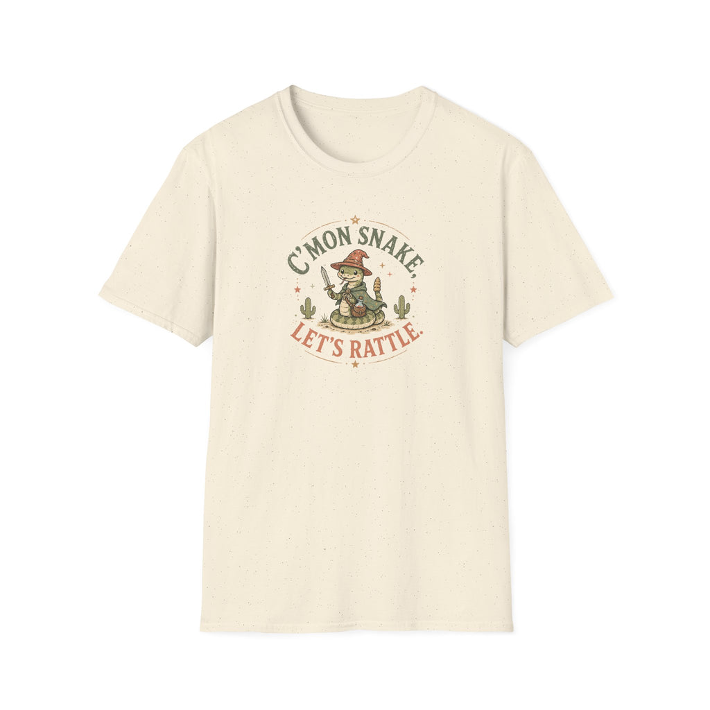 C'mon Snake Let's Rattle Gamer Snake T-Shirt