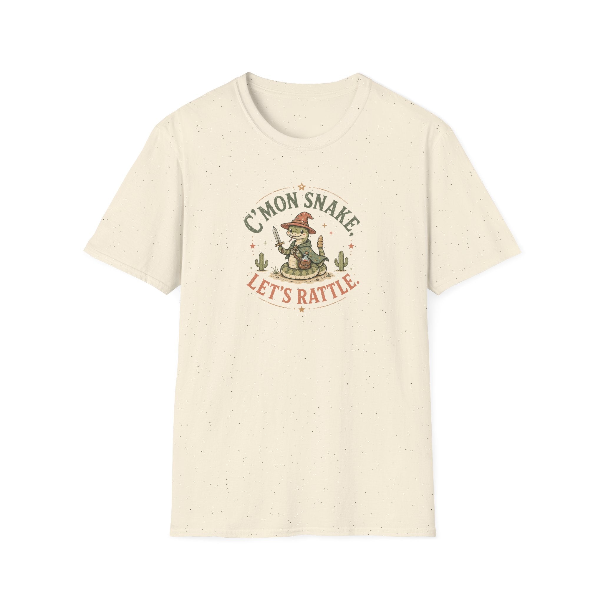C'mon Snake Let's Rattle Gamer Snake T-Shirt