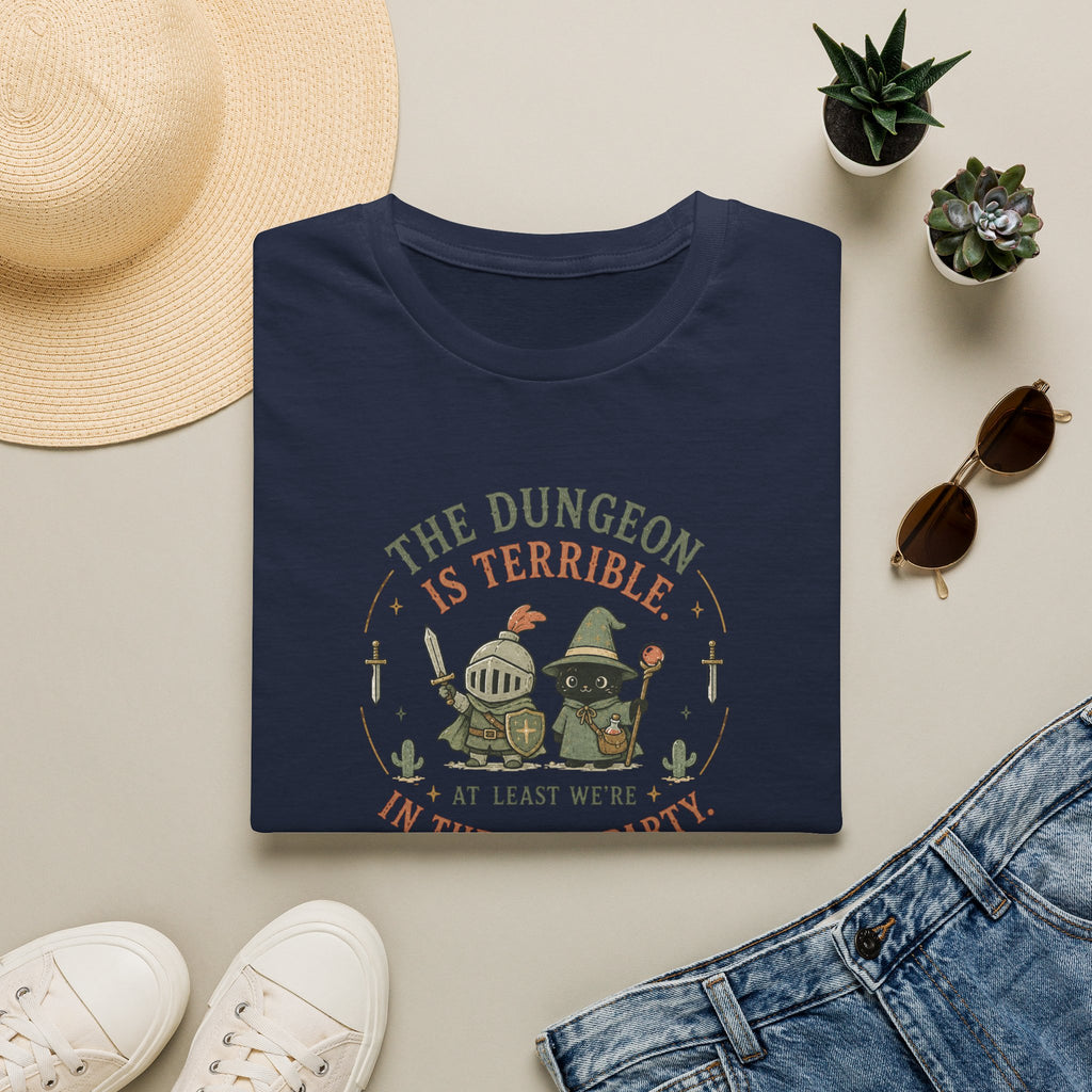 At Least We're in the Same Party RPG T-Shirt