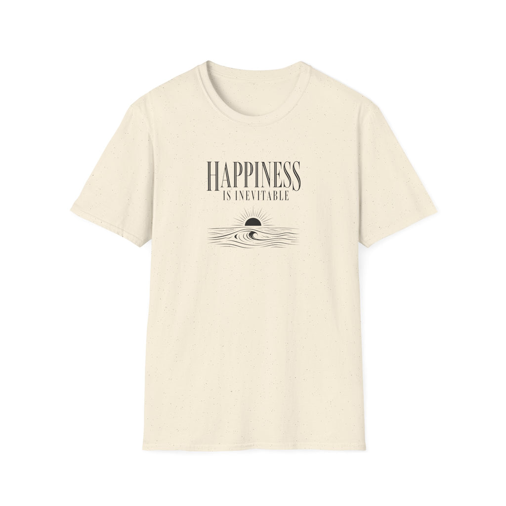 Happiness is Inevitable Ocean T-Shirt
