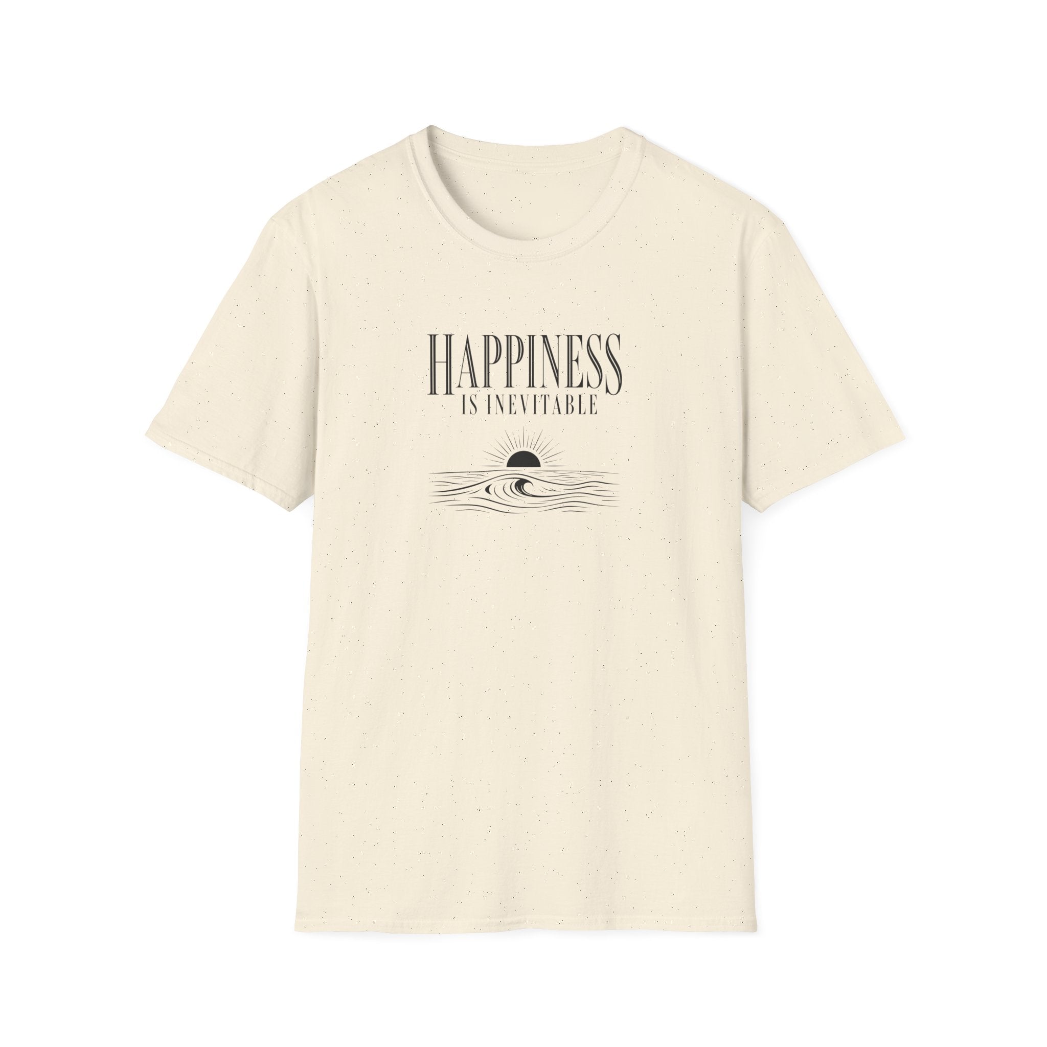 Happiness is Inevitable Ocean T-Shirt