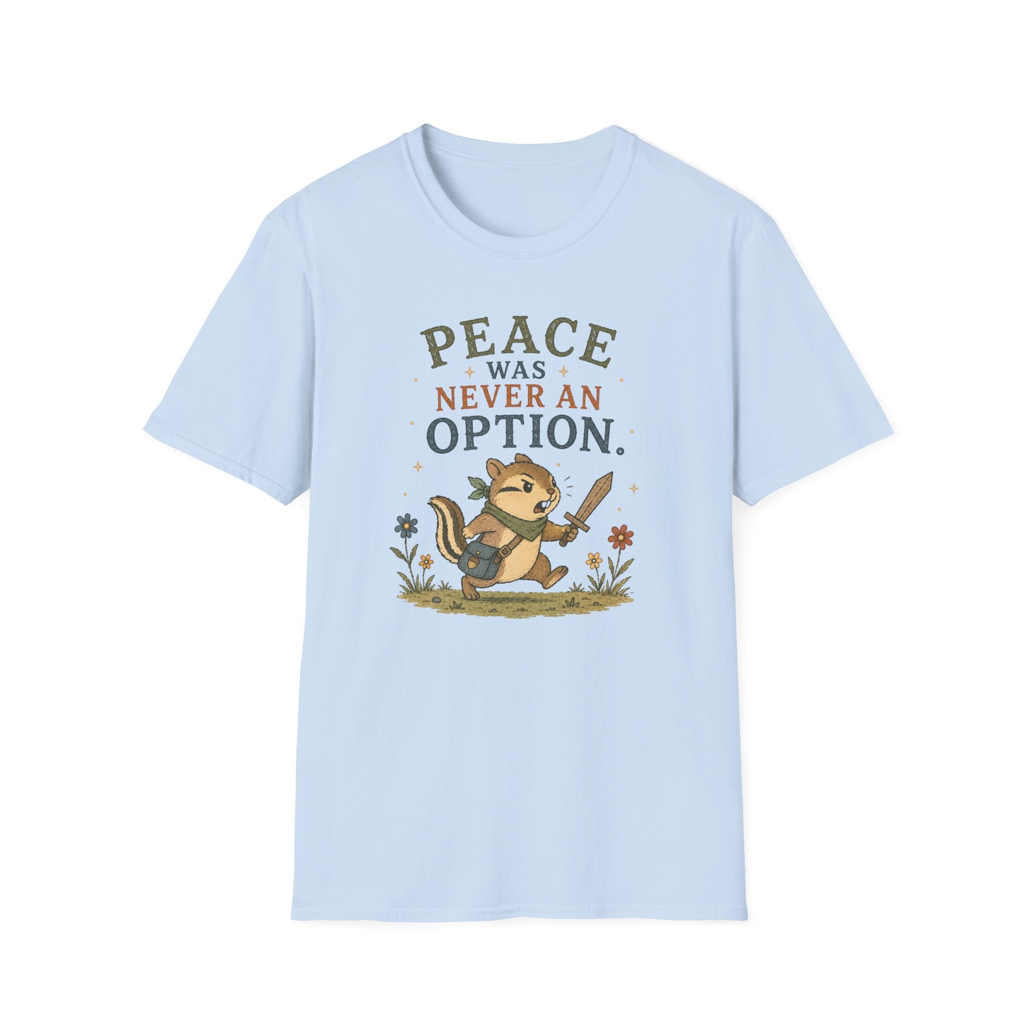 Peace was Never an Option Anime Inspired T-Shirt