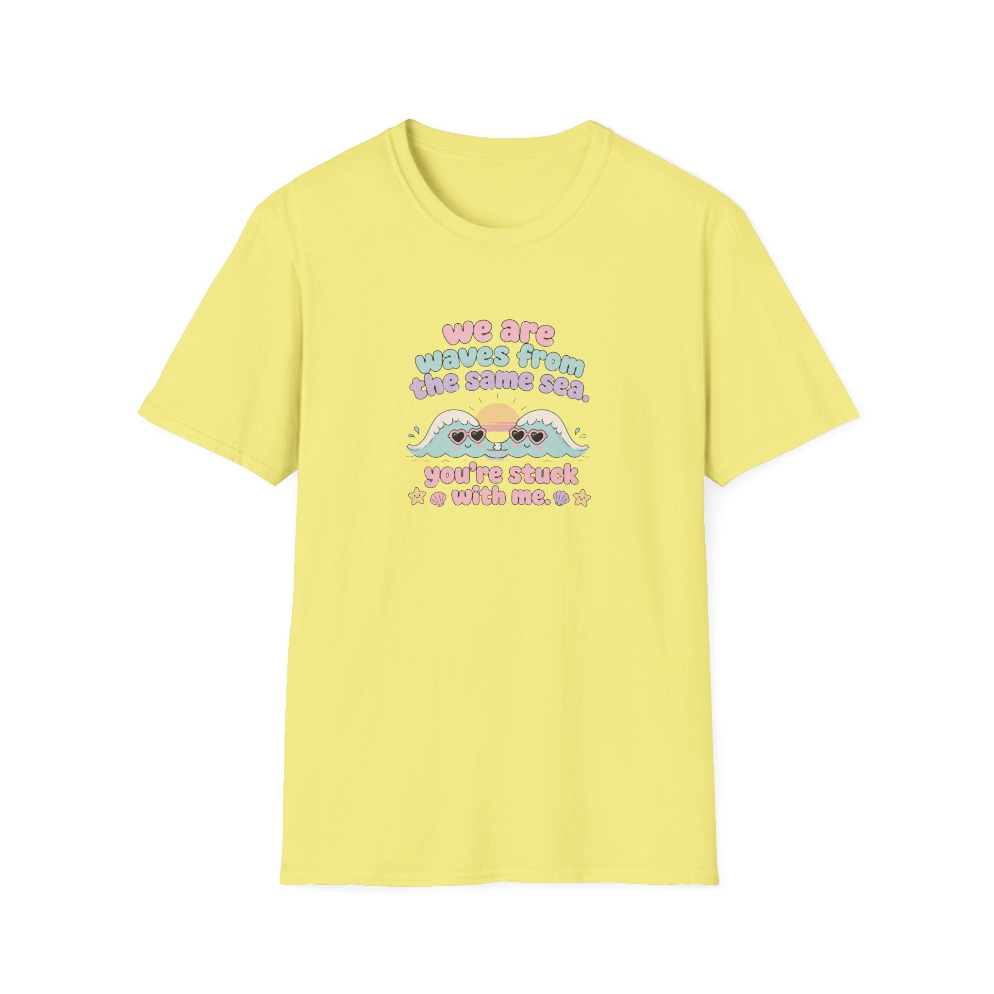 We are waves from the same sea 90s inspired T-Shirt