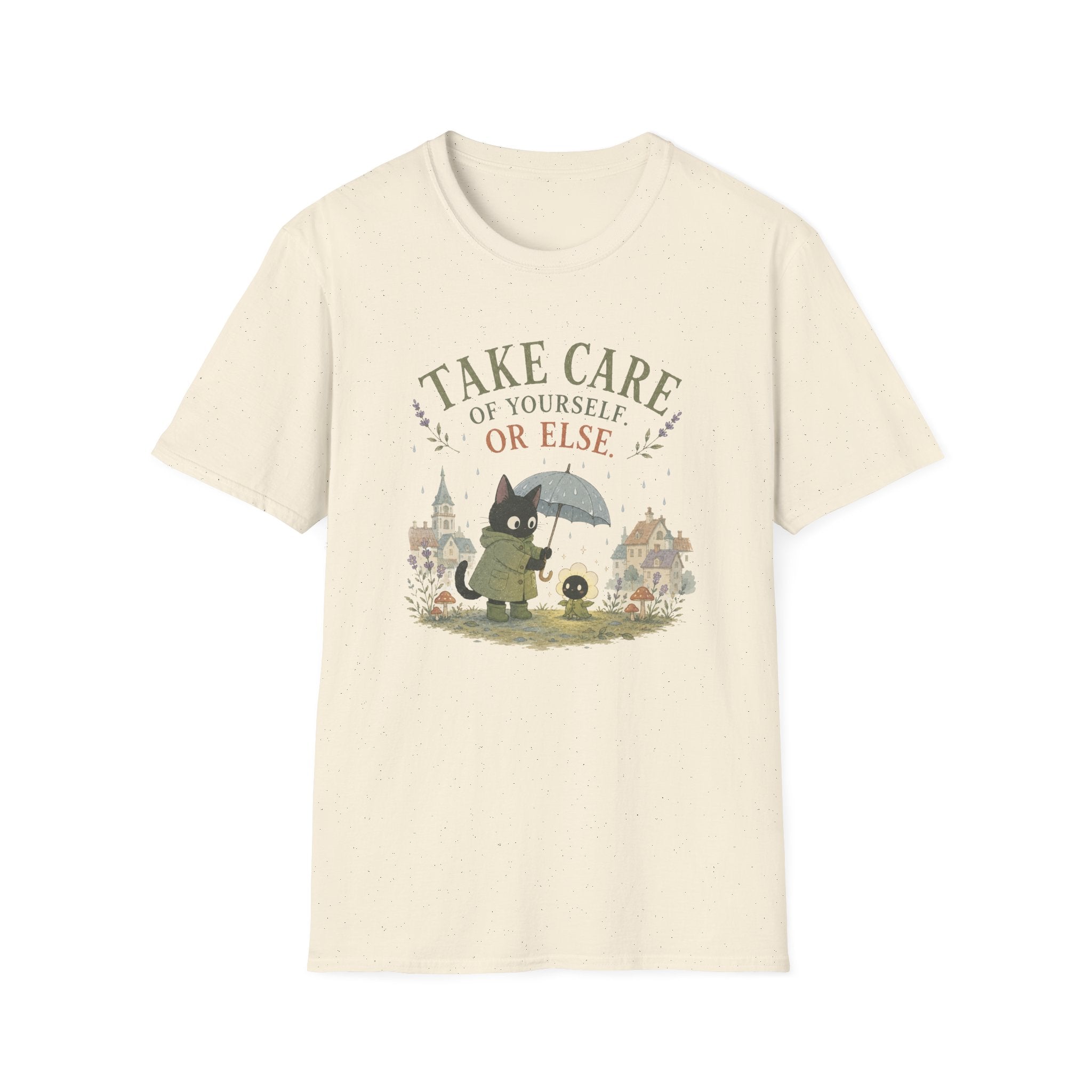 Take Care of Yourself. Or Else. Anime Inspired T-Shirt