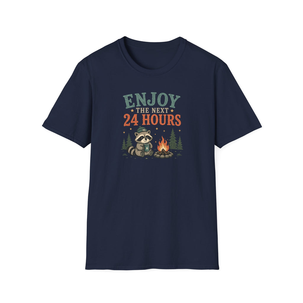 Enjoy the Next 24 Hours Raccoon T-Shirt