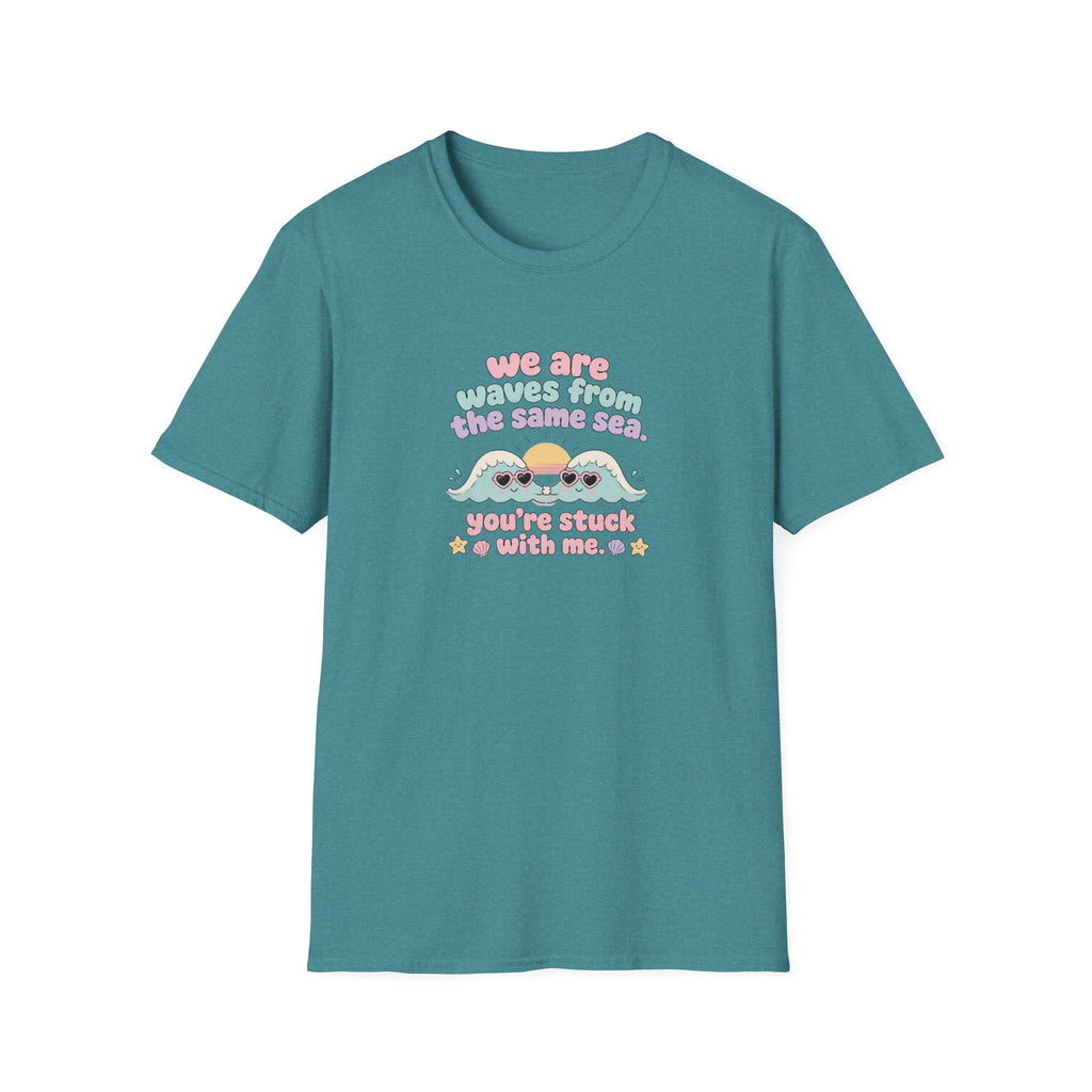 We are waves from the same sea 90s inspired T-Shirt