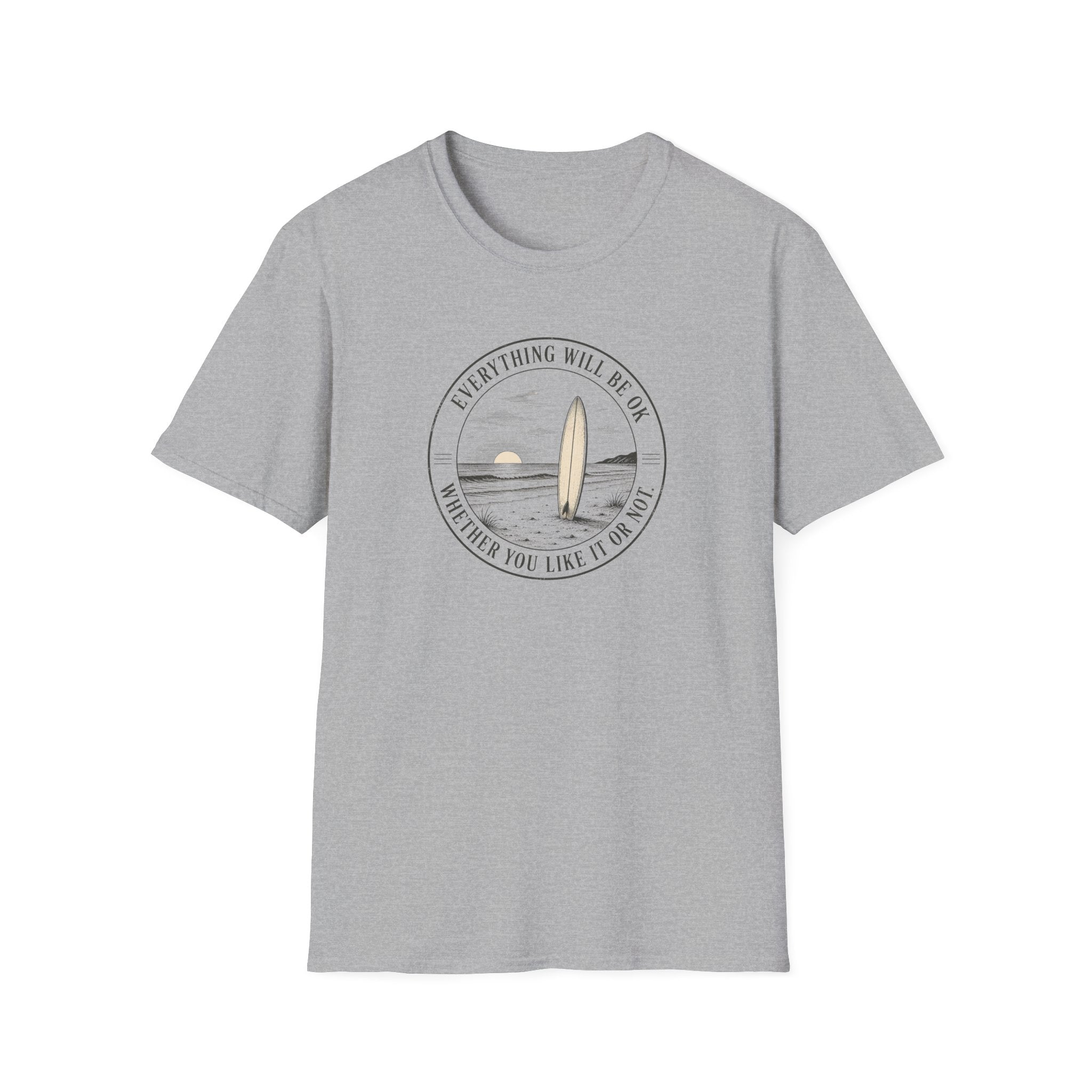 Everything will be ok Retro Surf T-Shirt