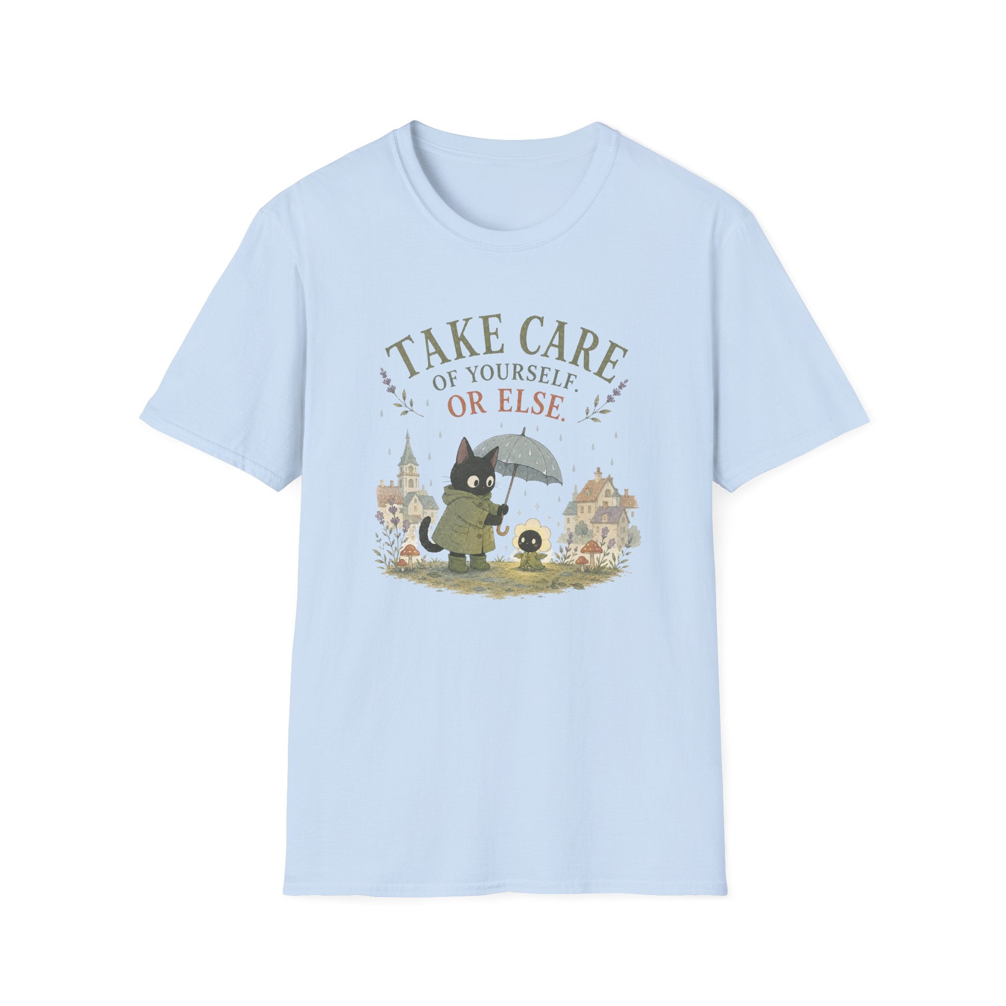 Take Care of Yourself. Or Else. Anime Inspired T-Shirt