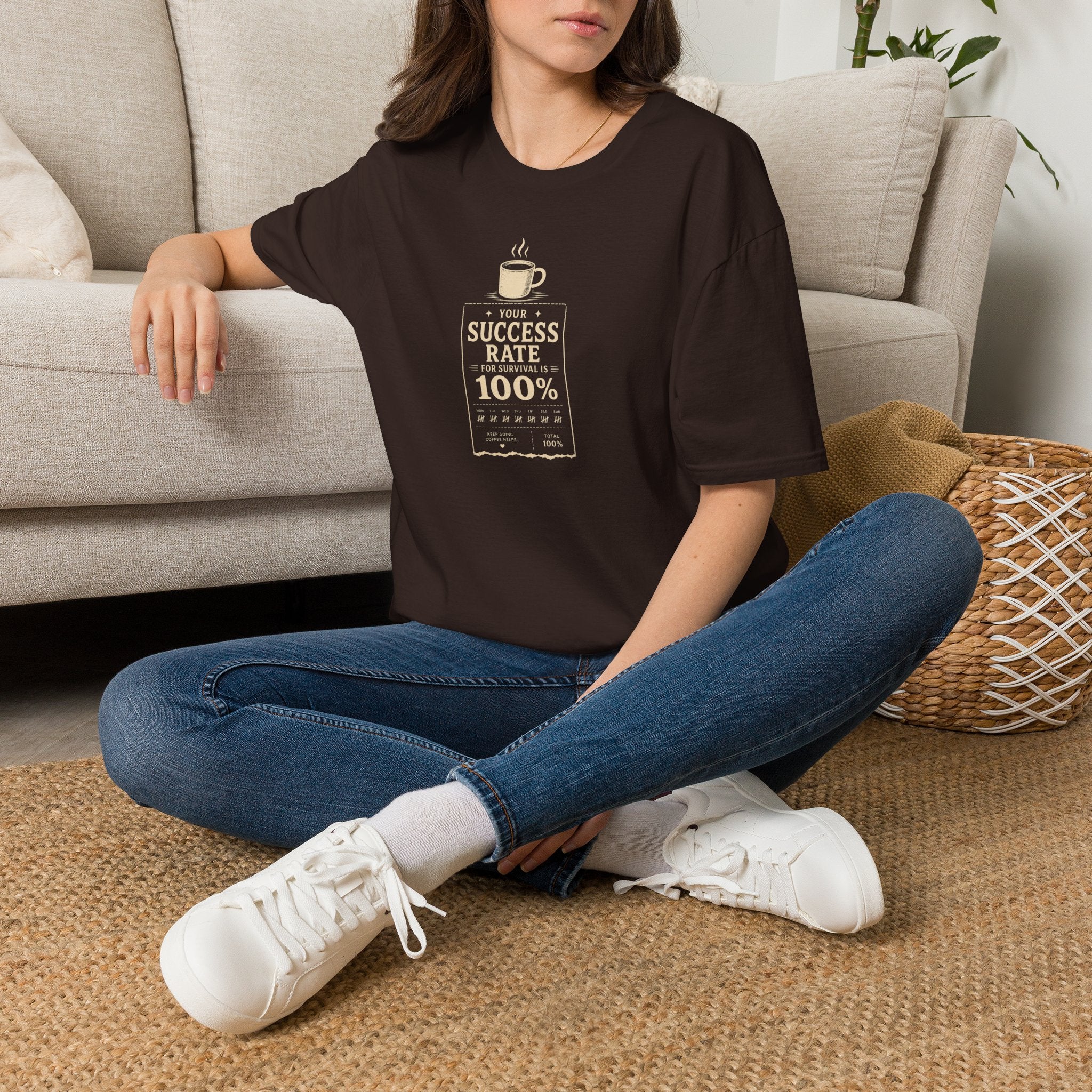 Your success rate is 100% retro coffee T-Shirt