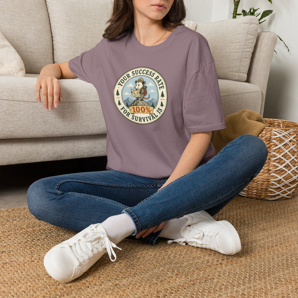 Your survival rate is 100% hiking T-Shirt