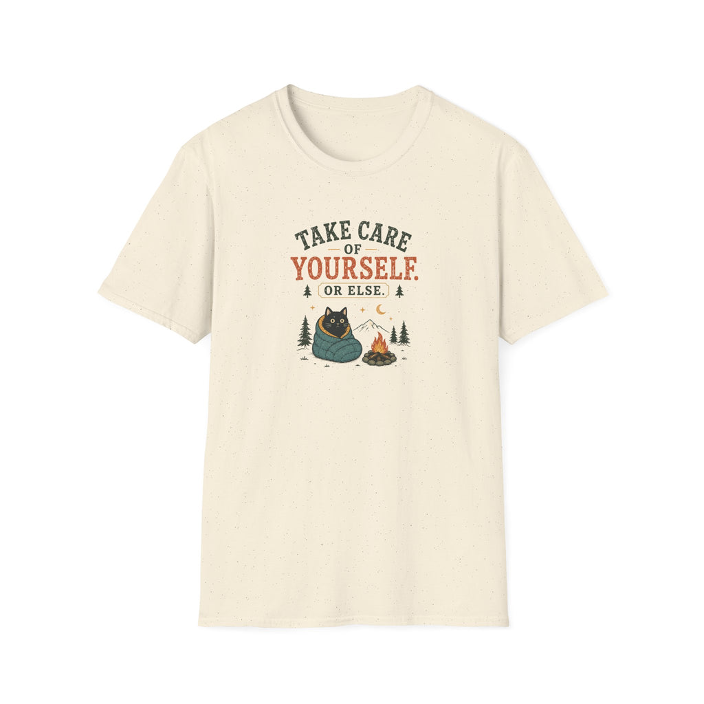 Take care of yourself camping cat T-Shirt