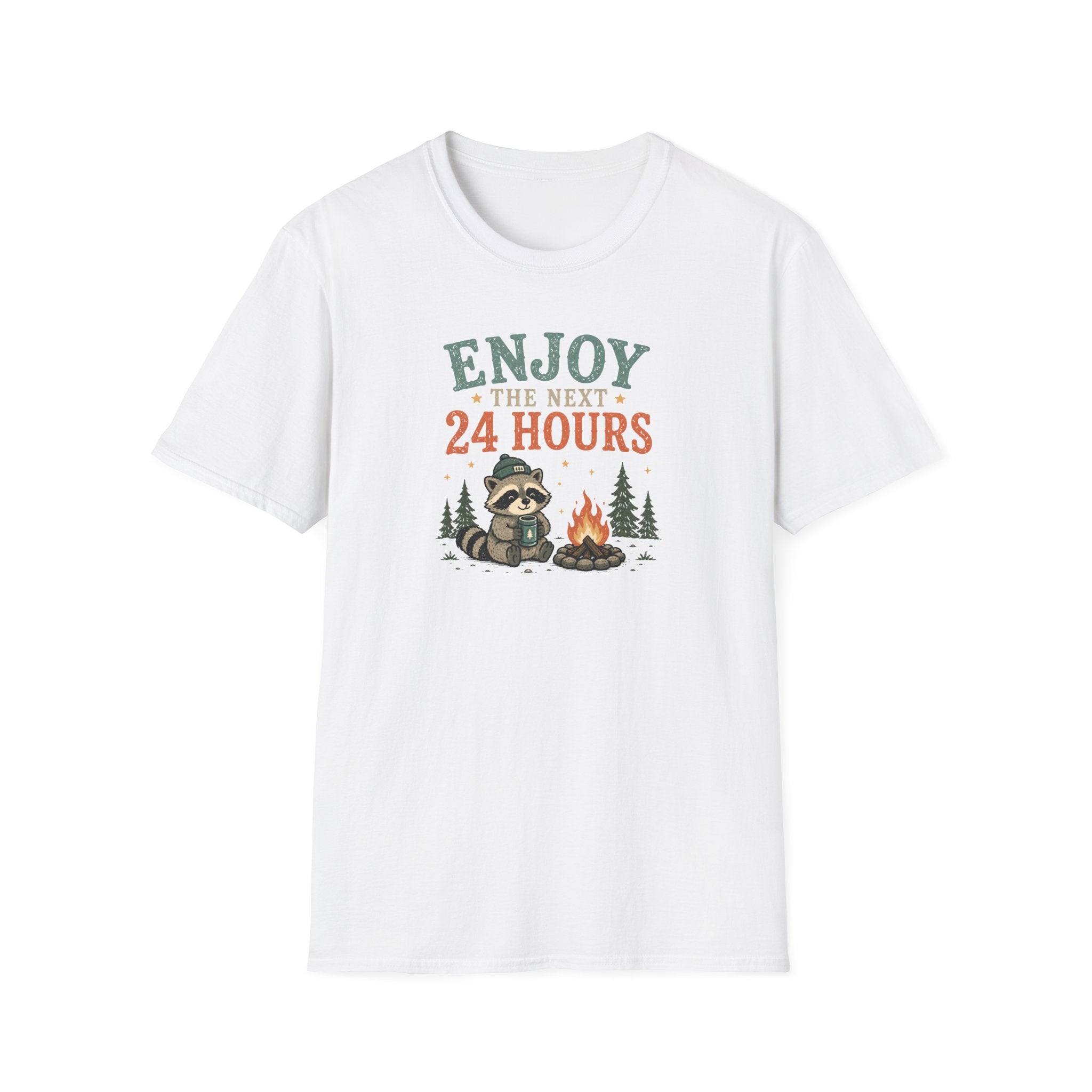Enjoy the Next 24 Hours Raccoon T-Shirt